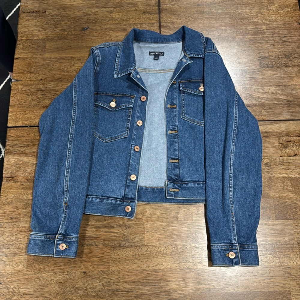 JCREW Mercantile Jean Jacket, Size Large. Like NEW